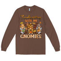 Chestnut thanksgiving with my  gnomies Long Sleeve Tee - BarkalooDesign