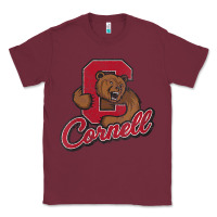 Burgundy cornell Classic Tee - DesignPulse