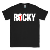 Black boxer r o c k y Classic Tee - DesignPulse