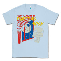 Dusty Blue that's no moon Classic Tee - DesignPulse