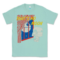 Seafoam that's no moon Classic Tee - DesignPulse