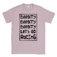 Lilac boogity lets go racing Classic Tee - DesignPulse