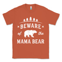 Copper beware mama bear mom protect strong mother graphic clip art t shirt Classic Tee - DesignPulse
