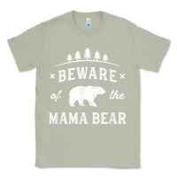 Matcha beware mama bear mom protect strong mother graphic clip art t shirt Classic Tee - DesignPulse