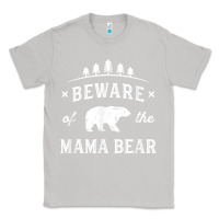 Moon Dust beware mama bear mom protect strong mother graphic clip art t shirt Classic Tee - DesignPulse