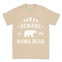 Mushroom beware mama bear mom protect strong mother graphic clip art t shirt Classic Tee - DesignPulse