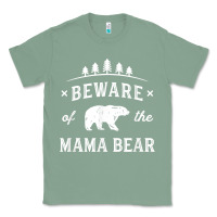 Sage beware mama bear mom protect strong mother graphic clip art t shirt Classic Tee - DesignPulse