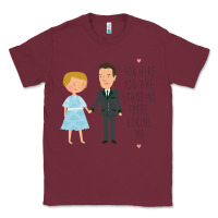 Burgundy sound of music - loving me Classic Tee - DesignPulse