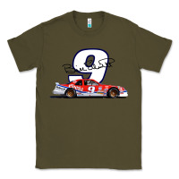 Army Green Bill Elliott 1988 Winston Cup 9 Stock Car  Classic Classic Tee - DesignPulse