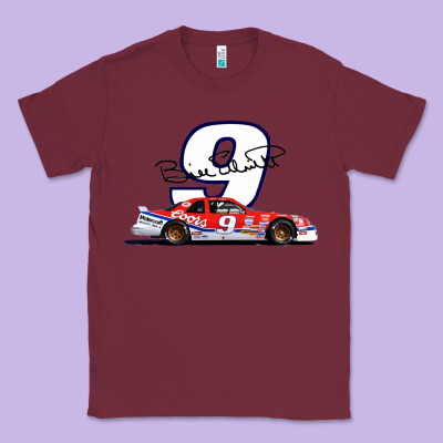 Bill Elliott 1988 Winston Cup 9 Stock Car  Classic Classic Tee Designed By Designpulse