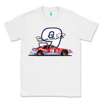 White Bill Elliott 1988 Winston Cup 9 Stock Car  Classic Classic Tee - DesignPulse