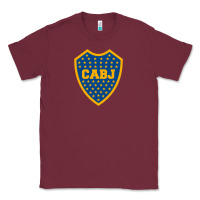 Burgundy Boca Juniors Classic Tee - DesignPulse
