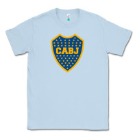 Dusty Blue Boca Juniors Classic Tee - DesignPulse