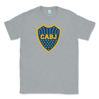Heather Grey Boca Juniors Classic Tee - DesignPulse