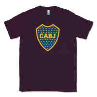 Plum Boca Juniors Classic Tee - DesignPulse