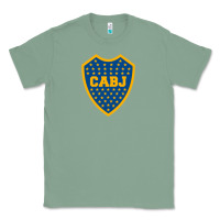 Sage Boca Juniors Classic Tee - DesignPulse