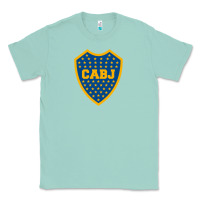 Seafoam Boca Juniors Classic Tee - DesignPulse