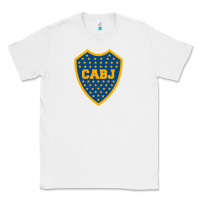 White Boca Juniors Classic Tee - DesignPulse