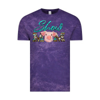 Cloud Purple show mom pig Vintage Tee - Artiststas