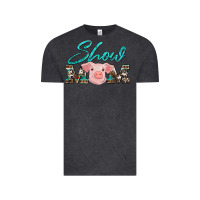 Vintage Black show mom pig Vintage Tee - Artiststas
