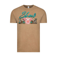 Vintage Coffee show mom pig Vintage Tee - Artiststas