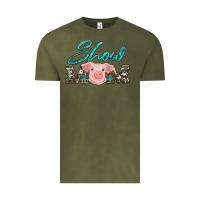 Vintage Olive show mom pig Vintage Tee - Artiststas