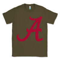 Army Green -alabama athletics Classic Tee - DesignPulse