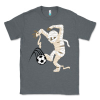 Charcoal Heather funny halloween soccer ball Classic Tee - DesignPulse