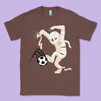 Funny Halloween Soccer Ball Classic Tee Designed By Designpulse