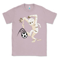 Lilac funny halloween soccer ball Classic Tee - DesignPulse