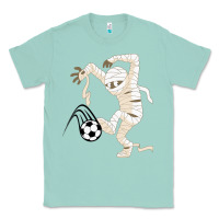 Seafoam funny halloween soccer ball Classic Tee - DesignPulse