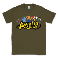 Army Green awa na awa ni clubs Classic Tee - DesignPulse