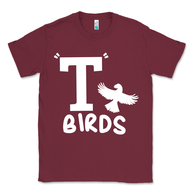 T Birds Greaser Thunderbirds 1970s T Birds Pullover Hoodie Classic Tee by DesignPulse | Teevron
