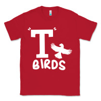Red t birds greaser thunderbirds 1970s t birds pullover hoodie Classic Tee - DesignPulse