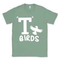 Sage t birds greaser thunderbirds 1970s t birds pullover hoodie Classic Tee - DesignPulse