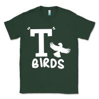 Sports Green t birds greaser thunderbirds 1970s t birds pullover hoodie Classic Tee - DesignPulse