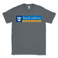 Charcoal Heather Royal Caribbean International Classic Tee - DesignPulse