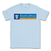 Dusty Blue Royal Caribbean International Classic Tee - DesignPulse