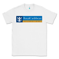 White Royal Caribbean International Classic Tee - DesignPulse