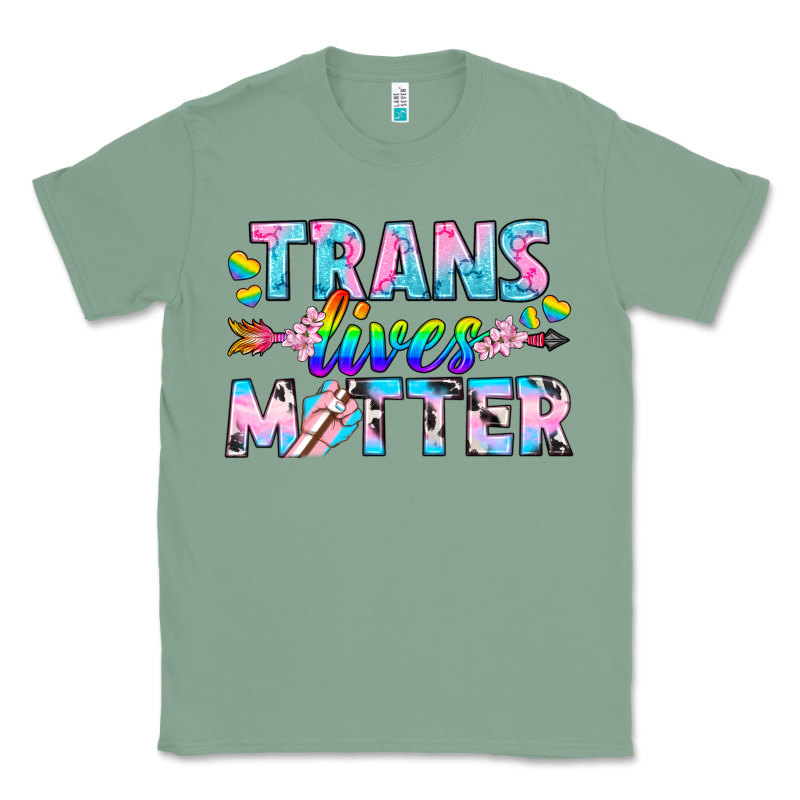 Western Lgbtq+ Trans Lives Matter Classic Tee by BundleAndBundleShop | Teevron