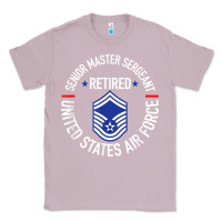 Lilac senior master sergeant retired air force retirement gifts t shirt Classic Tee - DesignPulse