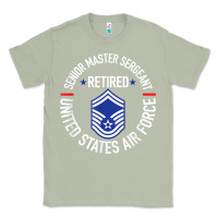 Matcha senior master sergeant retired air force retirement gifts t shirt Classic Tee - DesignPulse
