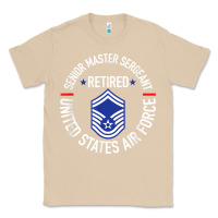 Mushroom senior master sergeant retired air force retirement gifts t shirt Classic Tee - DesignPulse