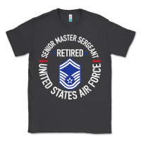 Smoke senior master sergeant retired air force retirement gifts t shirt Classic Tee - DesignPulse