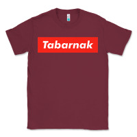 Burgundy tabarnak quebec french canadian canada profanity sacre cuss premium t Classic Tee - DesignPulse