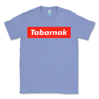 Colony Blue tabarnak quebec french canadian canada profanity sacre cuss premium t Classic Tee - DesignPulse