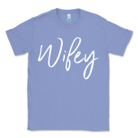 Colony Blue wifey sweat(b) Classic Tee - DesignPulse