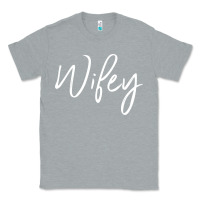 Heather Grey wifey sweat(b) Classic Tee - DesignPulse