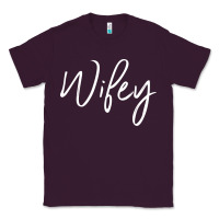 Plum wifey sweat(b) Classic Tee - DesignPulse