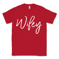 Red wifey sweat(b) Classic Tee - DesignPulse